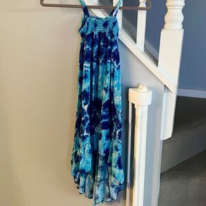 🍭4/$20 Children’s Place Tie Dye High Low Sleeveless Maxi Dress - Medium 7/8